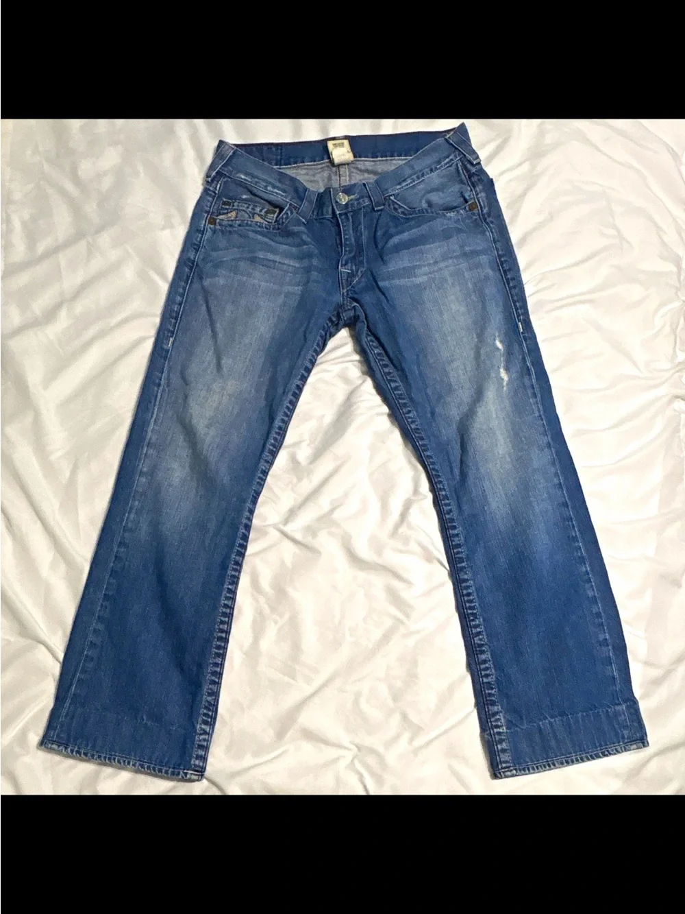 Classic Men's Blue Denim Jeans